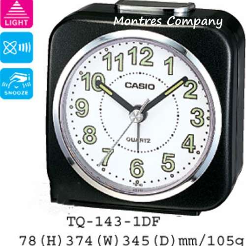 Montres Company 香港註冊公司(32年老店) 卡西歐 CASIO 指針鬧鐘 alarm clock TQ-1...