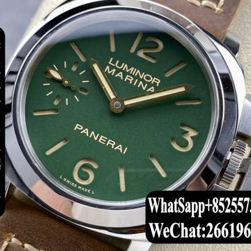 沛納海 Luminor Marina PAM911 44MM 綠盤