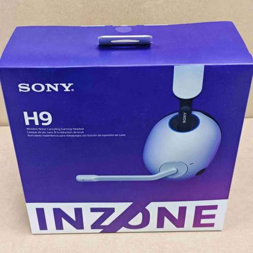 全新美版 Sony INZONE H9 無線降噪遊戲耳機 白色  荃灣站交收