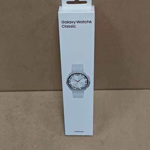 三星手表Galaxy Watch 6 Classic 白色 47mm LTE+GPS