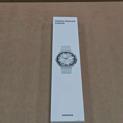 三星手表Galaxy Watch 6 Classic 白色 47mm LTE+GPS