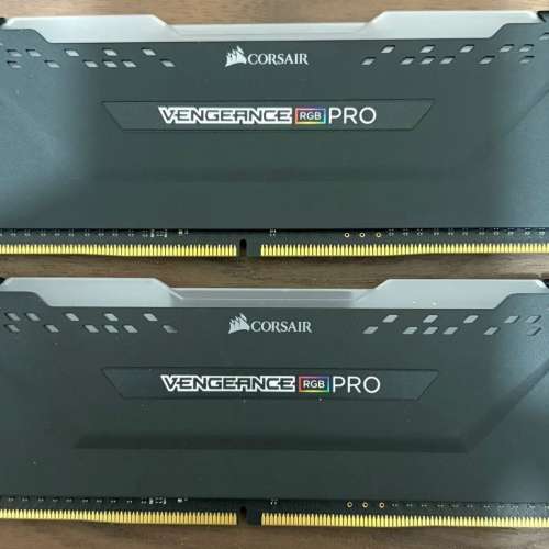 CORSAIR 16GB KIT (8x2) DDR4 3200 RGB PRO BLACK CMW16GX4M2C3200C16