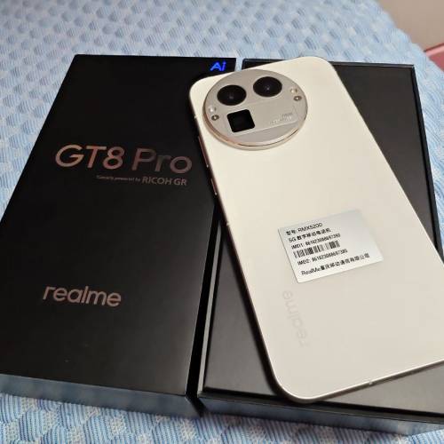99% Realme 真我  GT8 Pro  12+256 白色國行有保