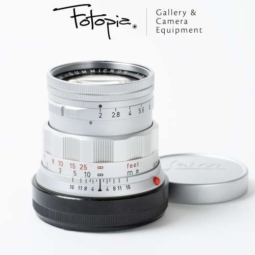 || Leica Summicron-M 50mm F2 - Silver / Rigid v2 / Dual Scale ||