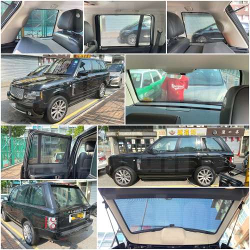 RANGEROVER 全車防曬磁石窗網