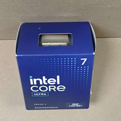CPU I7 Ultra 7 265F