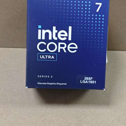 CPU I7 Ultra 7 265F