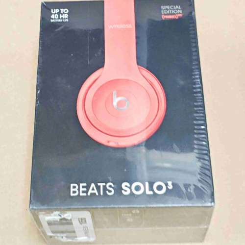 全新美版 Beats Solo³ 無線耳機 紅色特別版  荃灣站交收