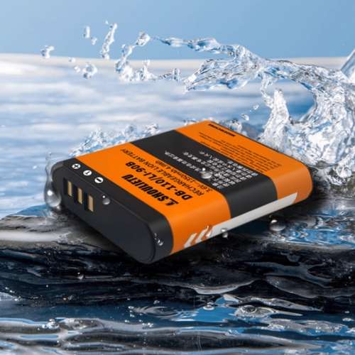 SHOULIETU Ricoh DB-110 / Olympus LI-90B / LI-92B  Lithium-Ion Battery Pack 代...