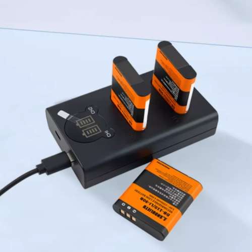 SHOULIETU Ricoh DB-110 / Olympus LI-90B / LI-92B  Lithium-Ion Battery Pack 代...