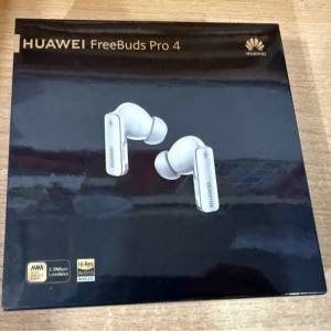 HUAWEI 華為 FreeBuds Pro 4 white 白色 真無線藍牙耳機 全新未開封
