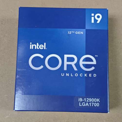 全新美版 Intel Core i9-12900K 處理器
