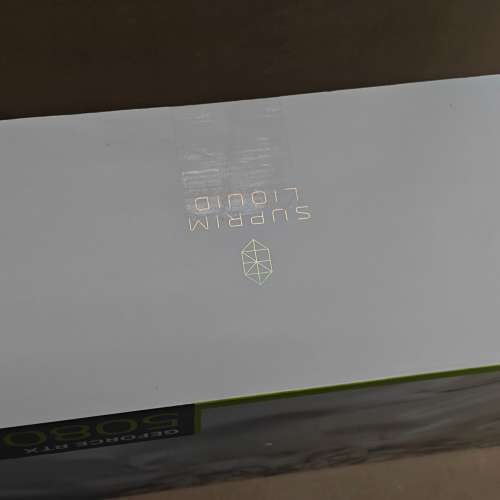 显卡：微星 GEFORCE GeForce RTX 5080 16G INSPIRE 3X (2手)