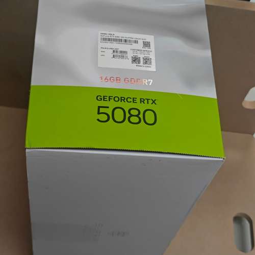显卡：微星 GEFORCE GeForce RTX 5080 16G INSPIRE 3X (2手)