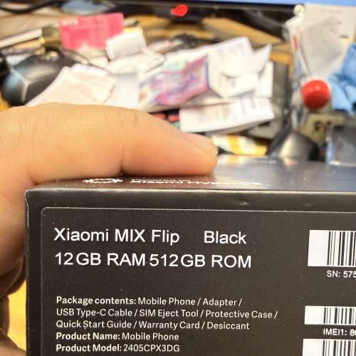 Xiaomi MiX Flip 512G 行貨保養到26年8月