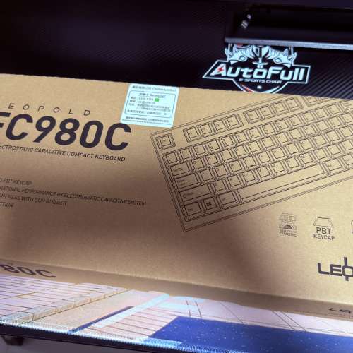 LEOPOLD FC980C 白灰色 靜電容鍵盤