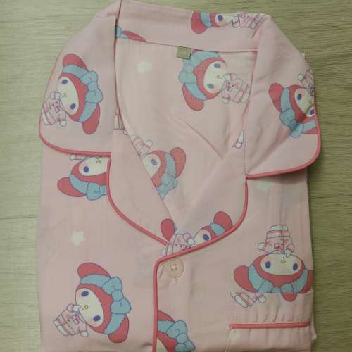 全新正版Sanrio My Melody 短袖睡衣套裝M碼