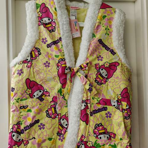 全新正版Sanrio My Melody 夾棉背心