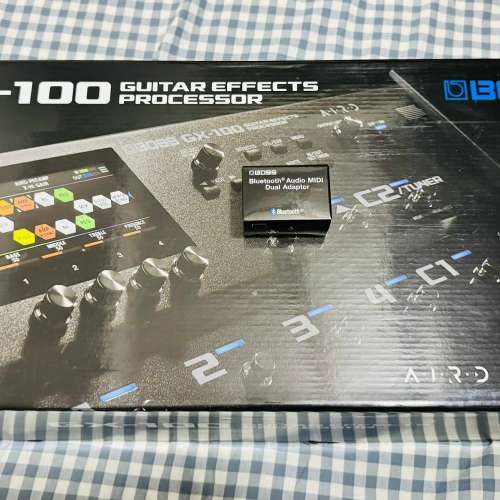 🔥 99% New! BOSS GX-100 觸控綜效連 BT-DUAL 全新藍牙 🎸 日本版 Full Set 有盒 G...