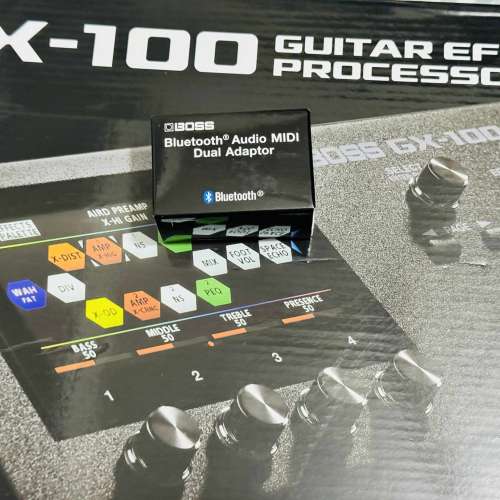 🔥 99% New! BOSS GX-100 觸控綜效連 BT-DUAL 全新藍牙 🎸 日本版 Full Set 有盒 G...