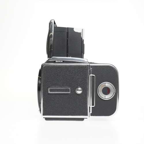 Hasselblad 501C Black Medium Format Body and A12 II Silver Film Back #5105