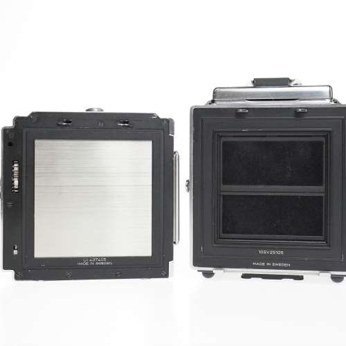 Hasselblad 501C Black Medium Format Body and A12 II Silver Film Back #5105