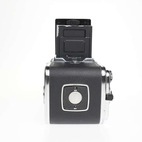 Hasselblad 501C Black Medium Format Body and A12 II Silver Film Back #5105
