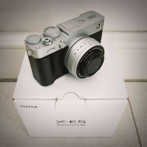 Fujifilm X-E5  XF 23mm f/2.8 R WR 鏡頭套裝