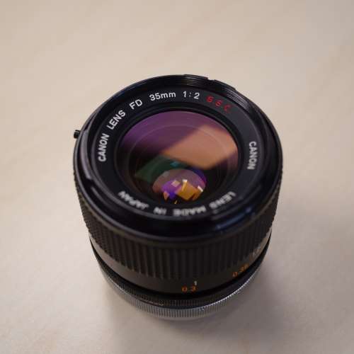 canon fd 35 f2 ssc concave 凹玉