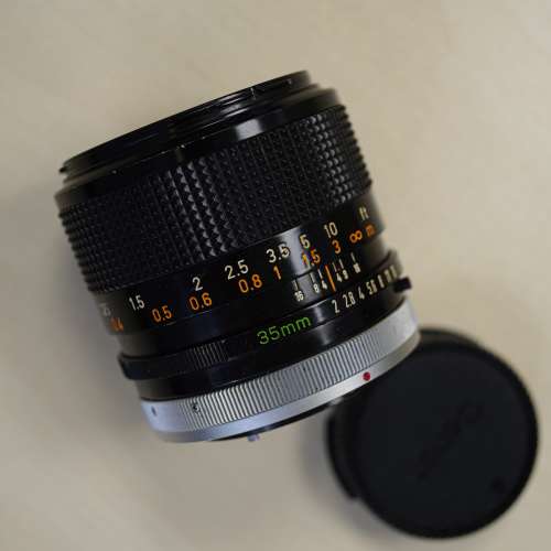 canon fd 35 f2 ssc concave 凹玉