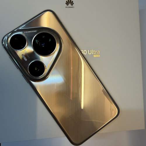 HUAWEI Pura 80 Ultra （ 顔色 - 鎏光金 ) 香港行貨16+512GB+微泵液冷殼