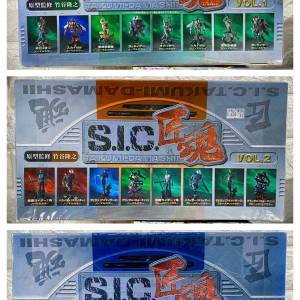 TAKUMI - DAMASHII 竹谷隆之 S.I.C. 匠魂 VOL.1-3 高約11cm