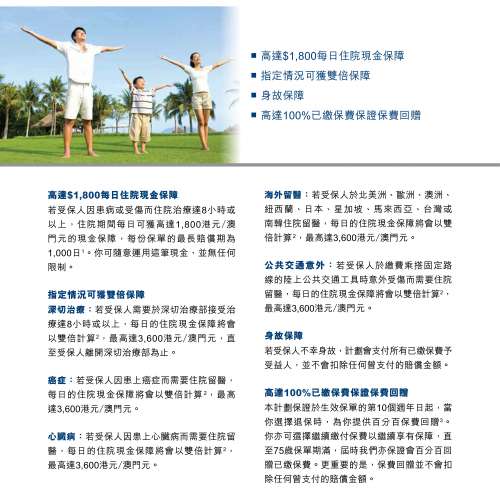 #住院現金保障 交咗嘅保費可以全數回贈 就算claim過都可100%全數回贈 #100%保費回贈...