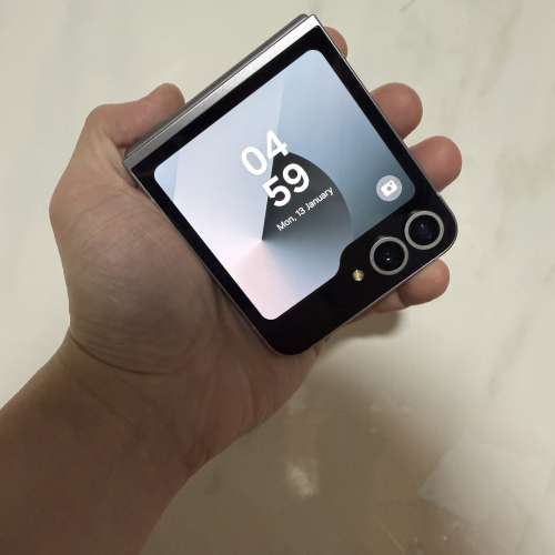 全網最平🔥Samsung galaxy flip 6 12+512美版單卡+esim銀色