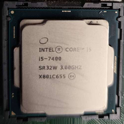 Intel&reg; Core i5-7400 CPU / 處理器