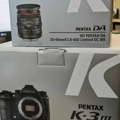 Pentax K-3 III Monochrome 及 DA 20-40mm f2.8-4 ED Limited DC WR