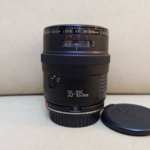 Canon EF 35-105mm f/3.5-4.5 新淨實用級 推拉變焦鏡頭 35-105【機件正常，鏡片有小...