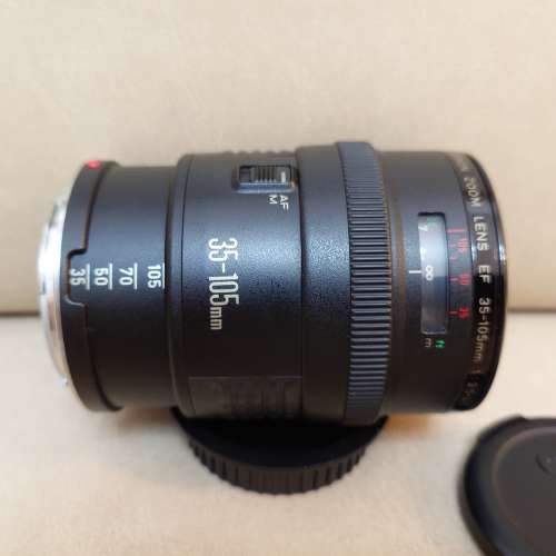 Canon EF 35-105mm f/3.5-4.5 新淨實用級 推拉變焦鏡頭 35-105【機件正常，鏡片有小...
