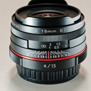 Pentax DA 15mm f/4 ED AL Limited