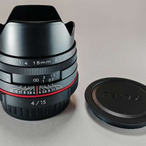 Pentax DA 15mm f/4 ED AL Limited