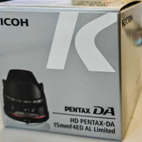 Pentax DA 15mm f/4 ED AL Limited