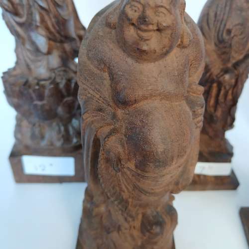 清貨價出售 一手六個 沉香木觀音/ 佛公 如照片顯示， 靚工，六個全部售2500元。no....