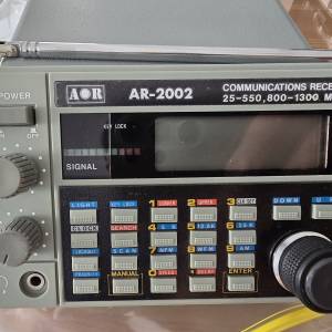 * 日本 * AOR - AR2002 * 高頻段 * 收音機 * 無線電 * 接收機 *