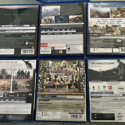 Sony PlayStation PS4 66 隻 Games (不散賣, 歡迎出價) 清屋出售 HK$300.00 6 隻