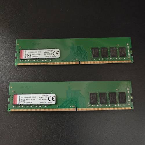 Kingston 16gb 2666Mhz DDR4 Ram 8gb x2