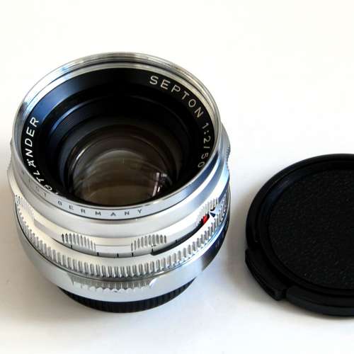 95% New ,Voigtlander 50mm f2 Septon 西德製靚鏡 with DKL M42 mount 95% new