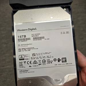Western Digital HC550 16TB 硬碟
