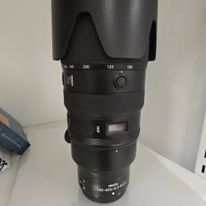 Nikon 100-400, FTZ adaptor, teleconverter 1.4, Leofoto LBH-80