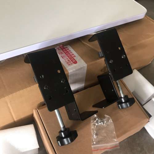 ⌨️ Keyboard Mouse Sliding Tray Clamp on 52x25cm Adjustable NEW 全新 鍵盤托...