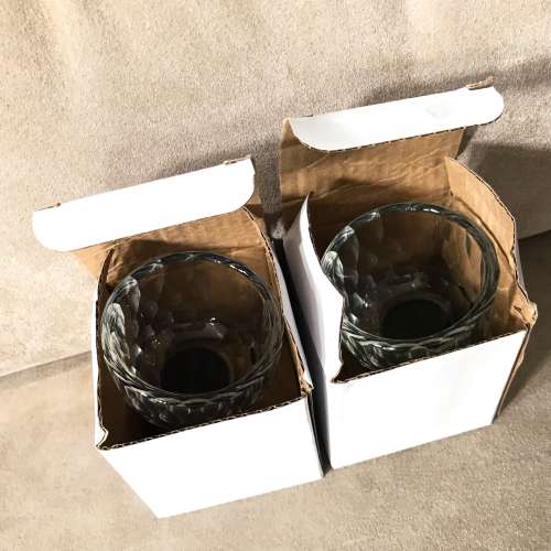 🥃 Glass 2pc Set for Whisky or Drink NEW 全新 玻璃杯 2件套 威士忌杯 🥃